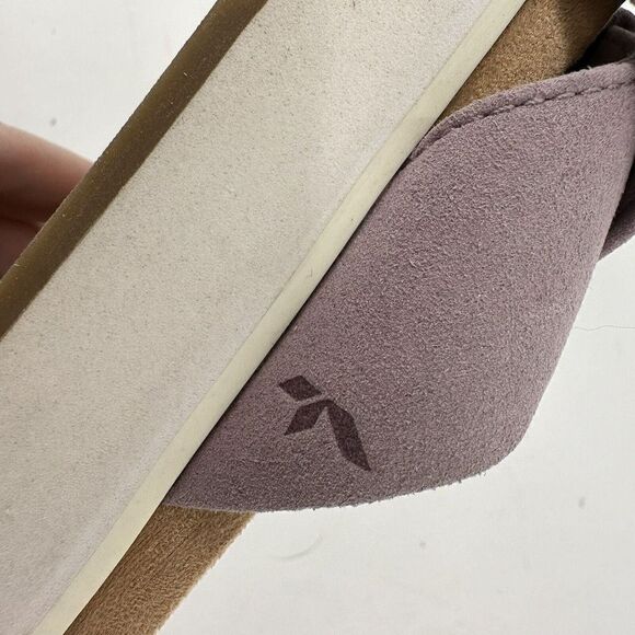 Koolaburra By Ugg Slide Sandals Lavender Purple Womens Size 7 Carenza Open Toe - Picture 9 of 10